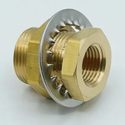 bulkhead adapter pipe fitting