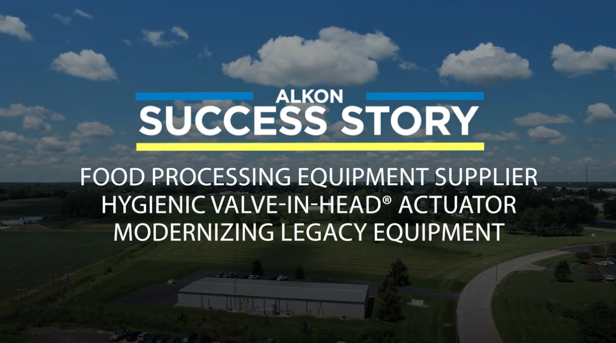 Hygienic Valve-in-Head for Food Processing