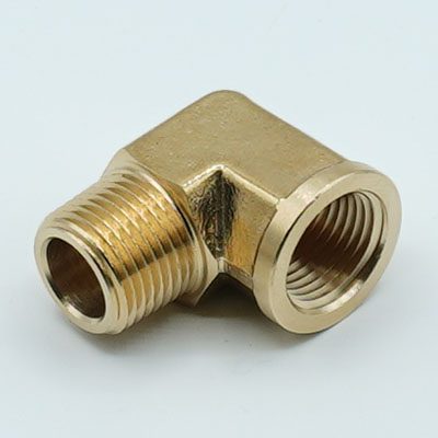 90-degree street elbow pipe fitting