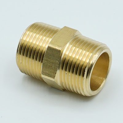 hex male nipple pipe fitting