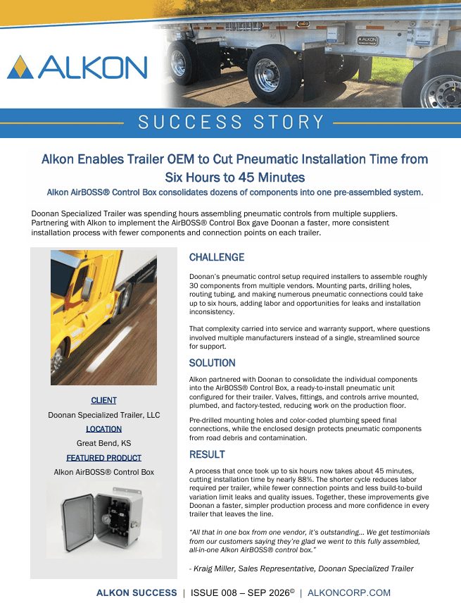 Doonan Specialized Trailer Success Story